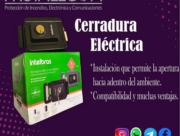 Cerradura eléctrica, chapa eléctrica básica