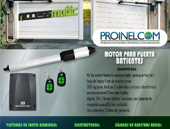 MOTOR DE BRAZOS FALCON PARA 1 HOJA DE 350KG