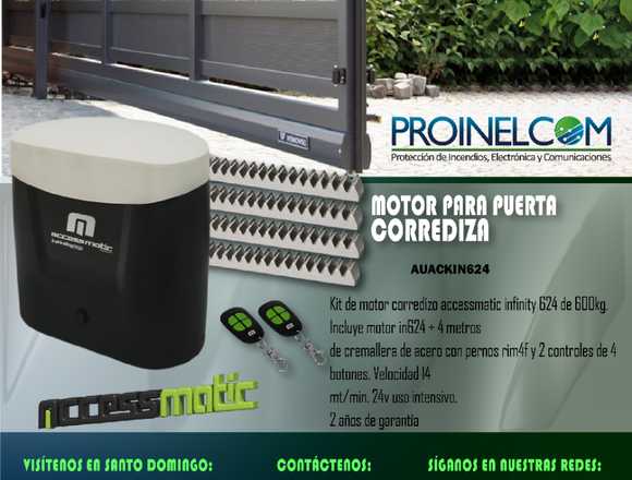 MOTOR DE GARAGE PARA PUERTA CORREDIZA INFINITY 624