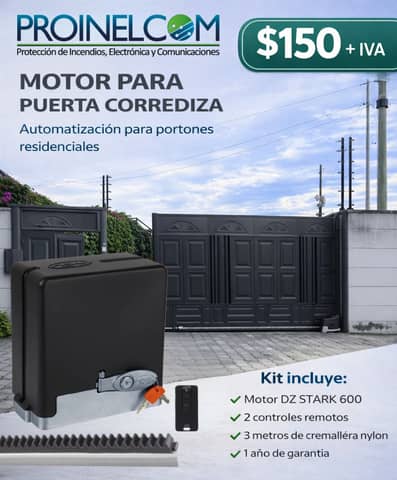 MOTOR PPA DZ STARK 600 MONO PARA PUERTA CORREDIZA
