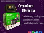 Cerradura eléctrica, chapa eléctrica básica en Quito (Cantón)