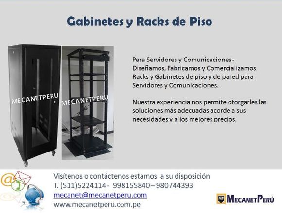 Gabinetes y Racks para Data Center