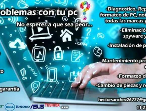 Servicio Técnico de PC, Notebook a Domicilio en Buenos Aires (Localidad)