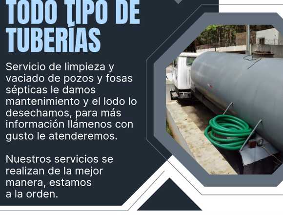 Mantenimiento a tuberías, Destape de drenajes en Retalhuleu (Municipio)