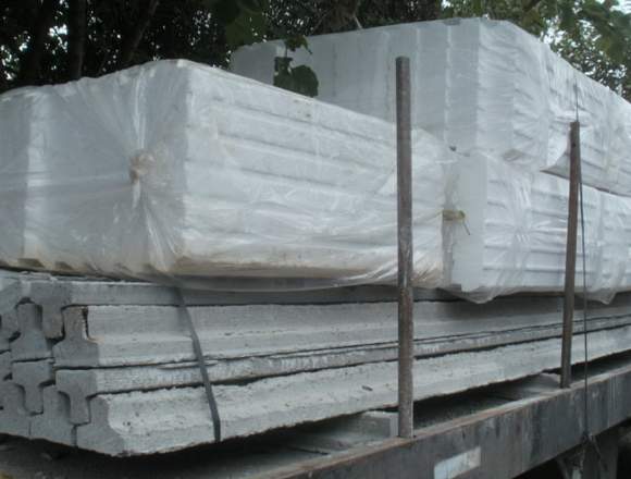 VIGUETAS DE HORMIGÓN LADRILLOS TERGOPOL Y MALLAS