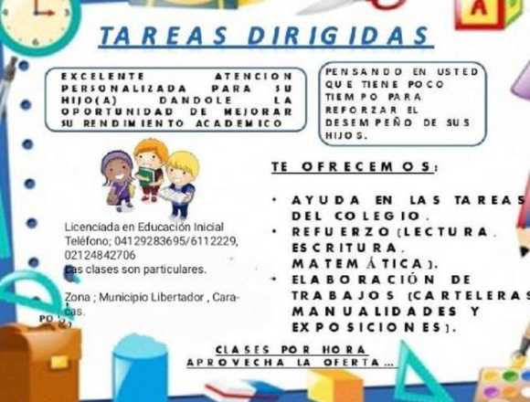 Clases particulares de 1 de Grado a 6to Grado en Libertador (Municipio)