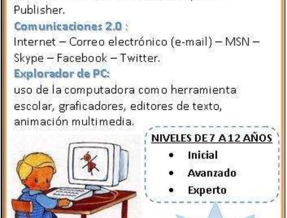 Clases de computación a domicilio en Libertador (Municipio)