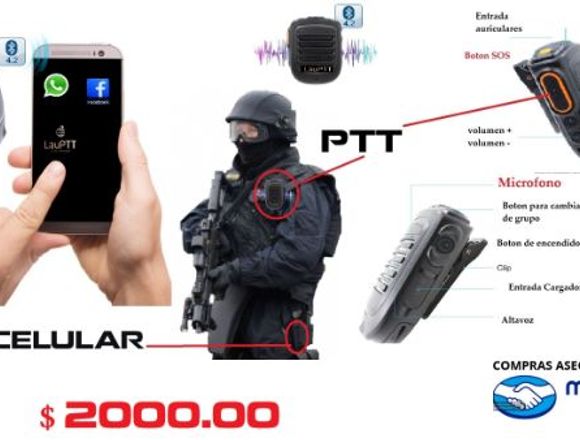 Ptt Bluetooth Sistema Android e IOS en Veracruz (Municipio)