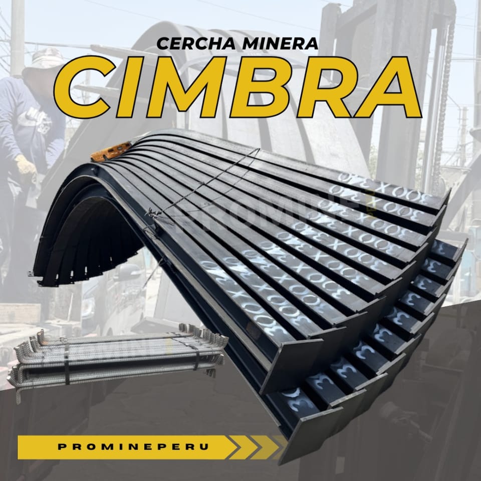 Cimbra en viga H4 – Sistema de sostenimiento en Cajamarca (Distrito)