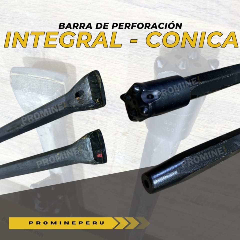 Barra cónica – Barreno integral original en Cajamarca (Distrito)