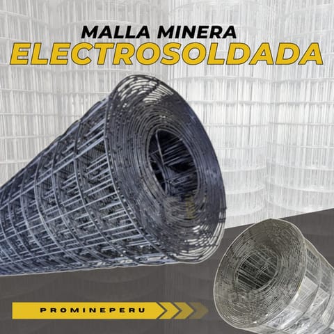 Malla electrosoldada 4x4 – Alambre negro