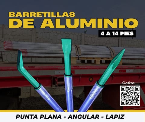Barretillas de aluminio – Herramientas de palanca en La Cuesta (Distrito)