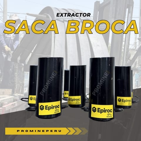 Saca broca – Extractor de broca - Mineria