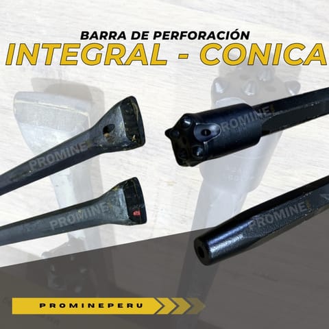 Barra cónica – Barreno integral original en Cajamarca (Distrito)