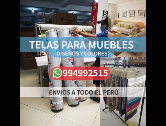 Telas por rollo para muebles