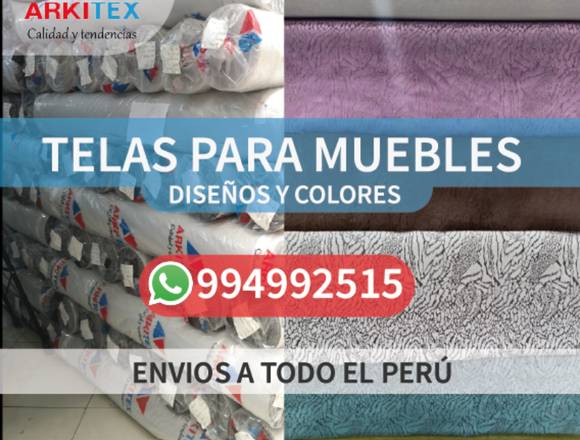 Tela para tapizar muebles de sala. en Trujillo (Distrito)