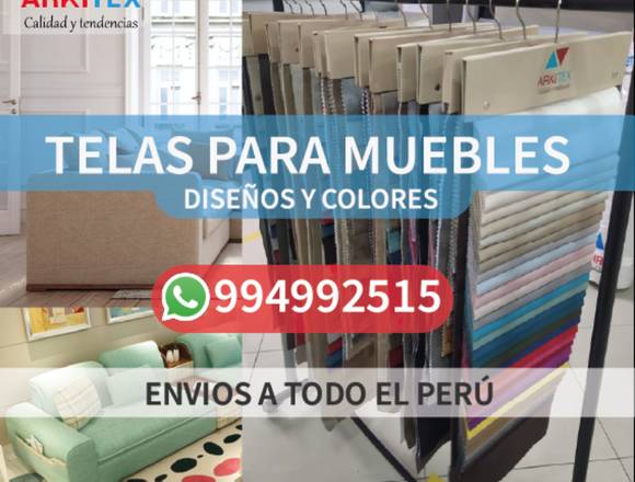 Tela para tapicería de sillas, camas y sofás en Trujillo (Distrito)