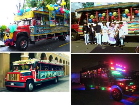 CHIVA RUMBERA UN RECORRIDO BAILANDO AL MÁXIMO en Risaralda (Municipio)