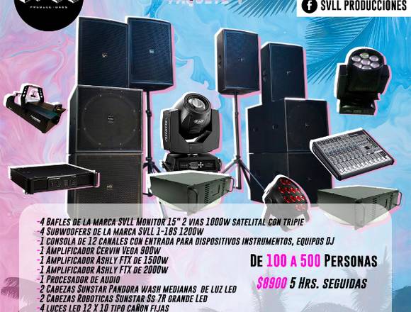 Renta de Equipo de Sonido en Nezahualcóyotl (Municipio)