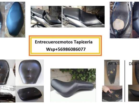 Tapizado de asientos de motos en Santiago (Comuna)