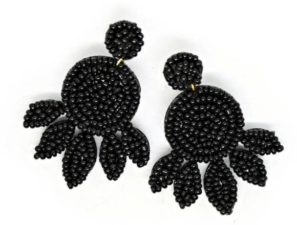 Aretes Negros artesanales⚫🖤 en Guadalajara (Municipio)