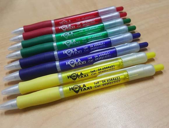 Bolígrafos Personalizados lápices con Serigrafia. en Empalme (Cantón)