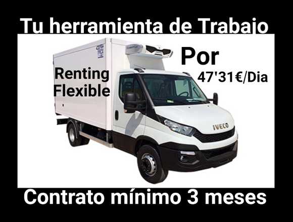 Furgonetas Frigoríficas en Renting Flexible