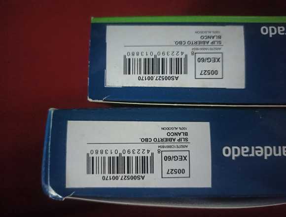 Slips abiertos Abanderado (2)XL