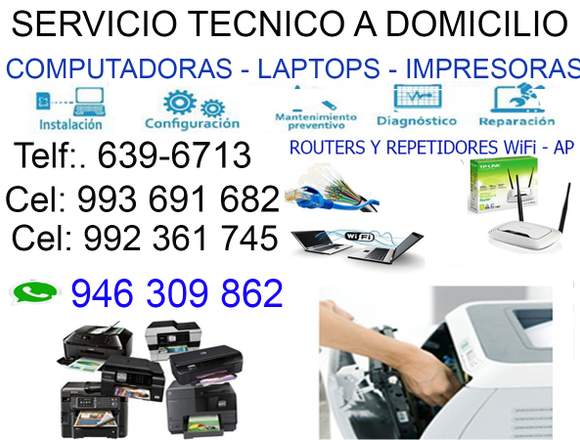 993691682 SERVICIO TÉCNICO DE LAPTOP PC MIRAFLORES en Santiago de Surco (Lima 33) (Distrito)
