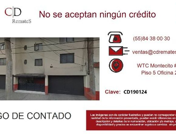REMATE: Depto en El Rodeo, Iztacalco. CD190124