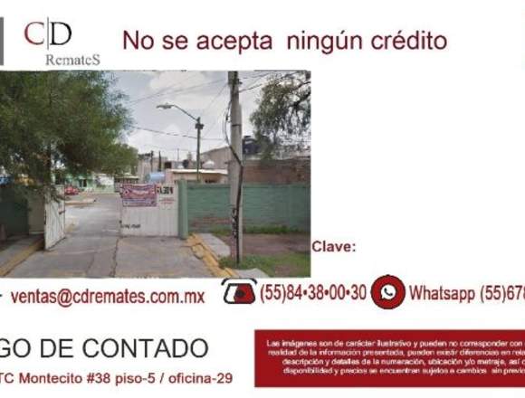Remate casa Ecatepec, Edo. de de Méx. CD- 190134 en Ecatepec de Morelos (Municipio)