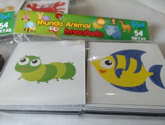 Mundo Animal Imantado 54 Piezas Regalo&Souvenir en Lago Buenos Aires (Localidad)