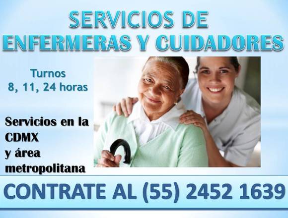 Servicios de Enfermeras y Cuidadores a domicilio en Naucalpan de Juárez (Municipio)
