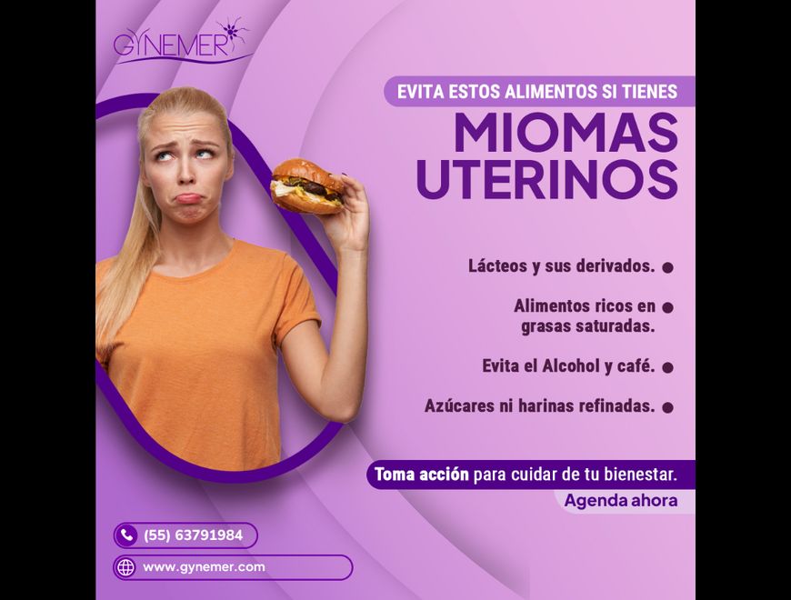 Evita esos alimentos si hay MIOMAS UTERINOS en Cuauhtémoc (Municipio)