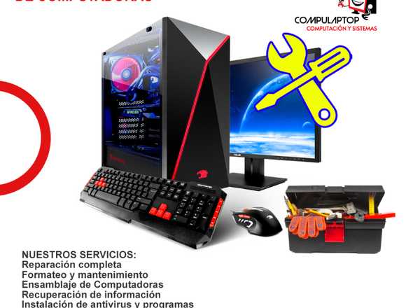 Servicio técnico de Computadoras (Chincha alta)
