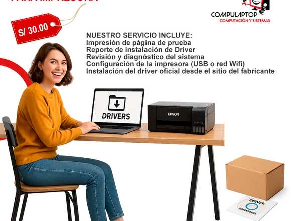 Instalación de Driver para Impresoras