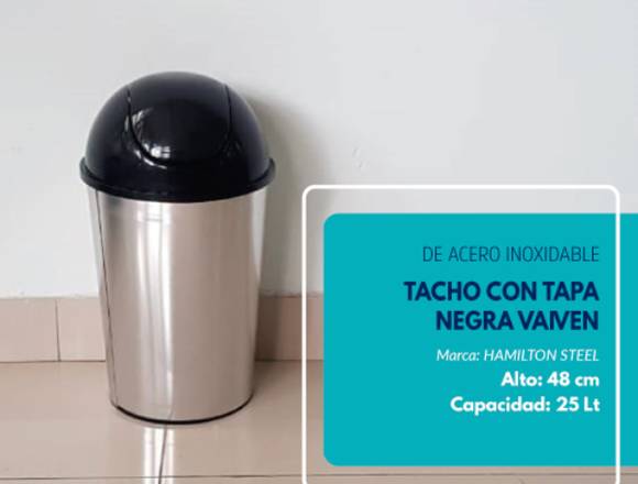 TACHO CON TAPA NEGRA VAIVEN en San Miguel (Lima 32) (Distrito)