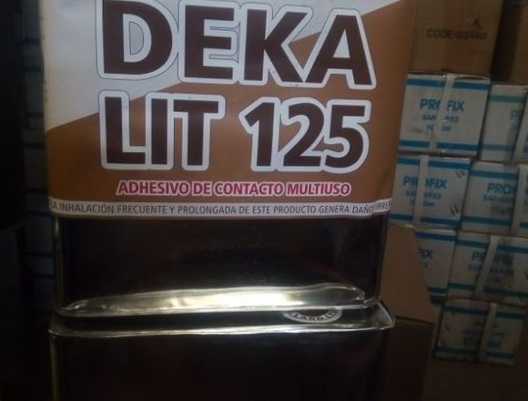 ADHESIVOS DE CONTACTO "DEKA" LATAS