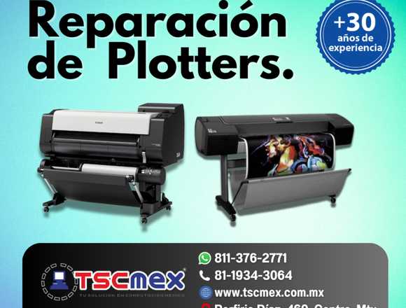 Reparación de Plotters. en Monterrey (Municipio)