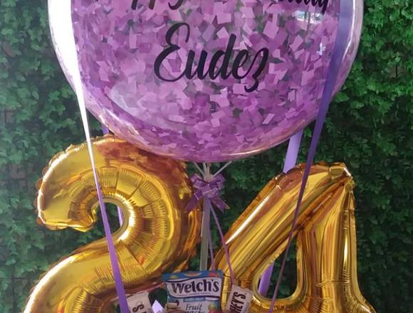 Bellos Detalles con Globos Personalizados en San Pedro Sula (Municipio)