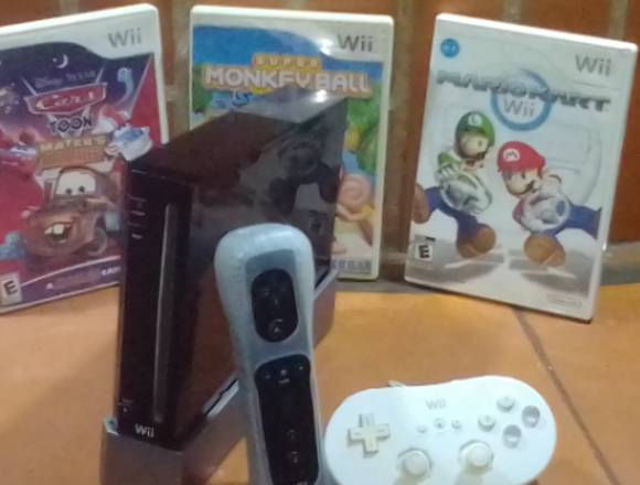 Nintendo WII (Negra) (Precio Negociable) en Libertador (Municipio)