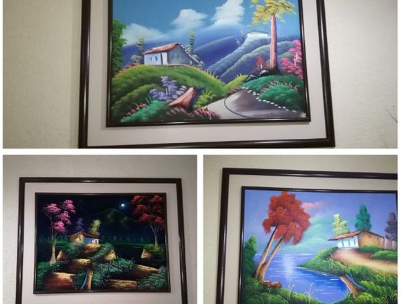Cuadros decorativos usados en Almirante Padilla (Municipio)