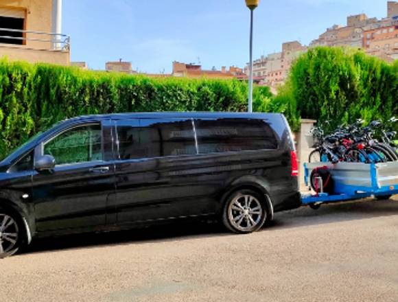 Servicio de taxi en Benifallet, Taxi 8 plazas,