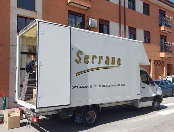 Mudanzas Serrano, calidad garantizada en Madrid (Municipio)