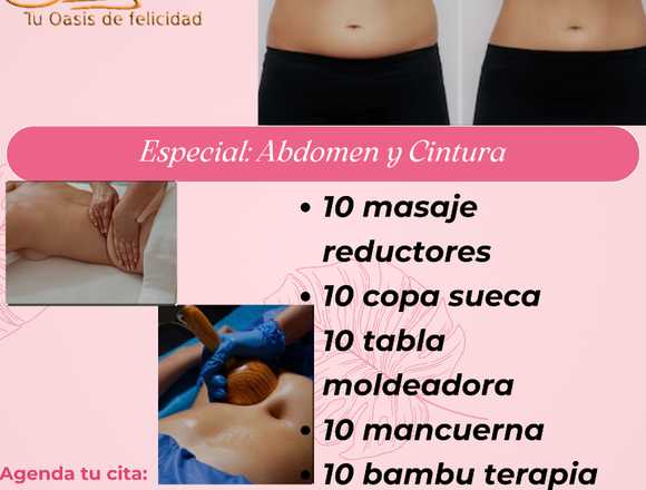 Especial de reducción de abdomen y cintura