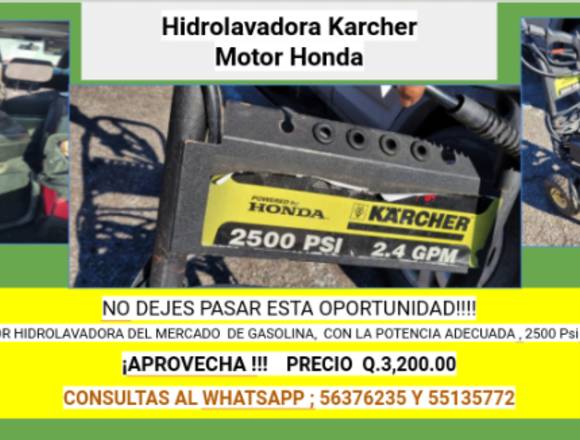 Hidrolavadora Karcher en San Bartolomé Milpas Altas (Municipio)