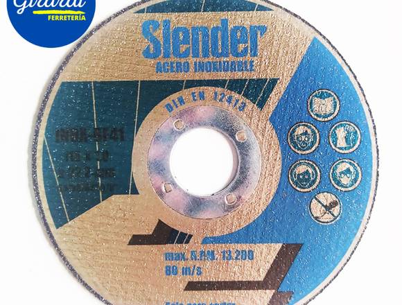 Disco para sierra, Acero Inoxidable, unidad. F117 en Montevideo (Localidad)