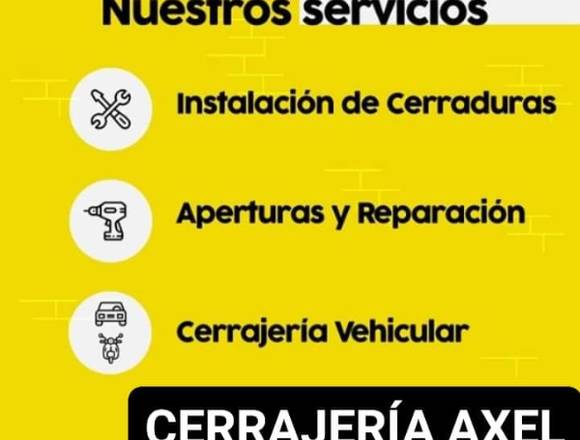 CERRAJERÍA AXEL 24HORAS