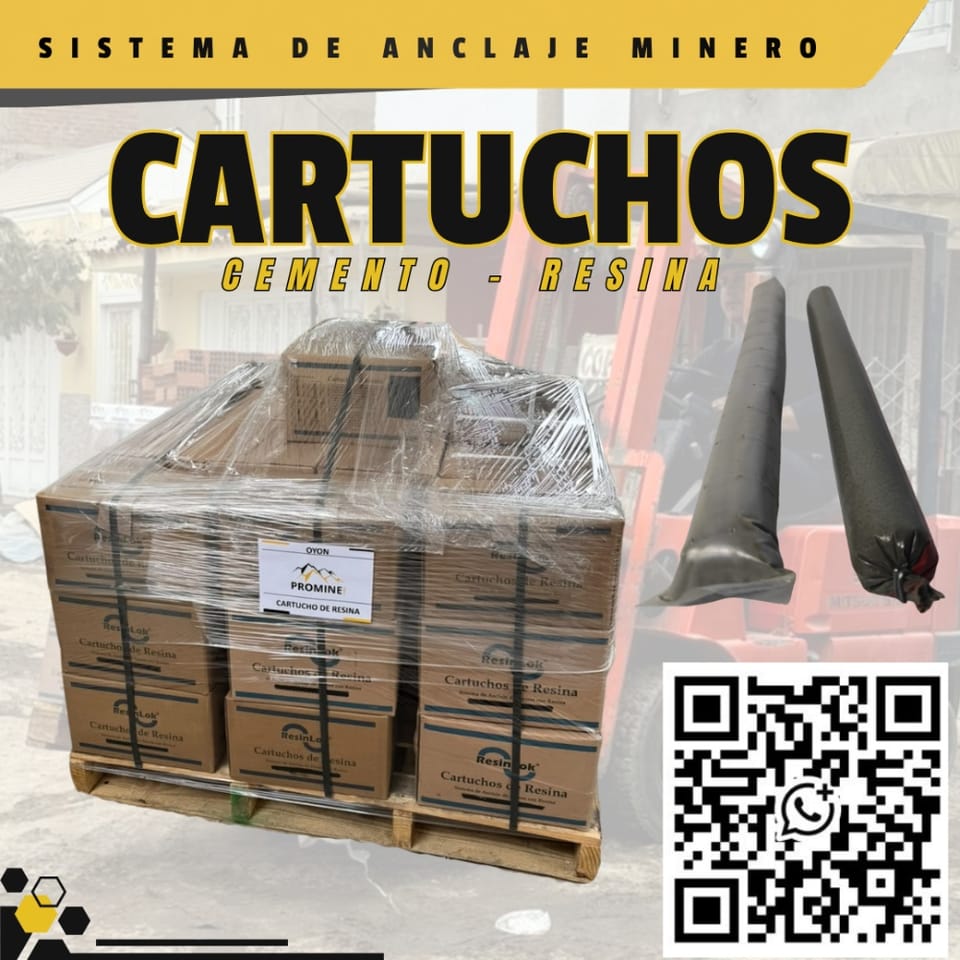 Cartuchos de Resina y Cemento / Anclaje de Pernos en Arequipa (Distrito)
