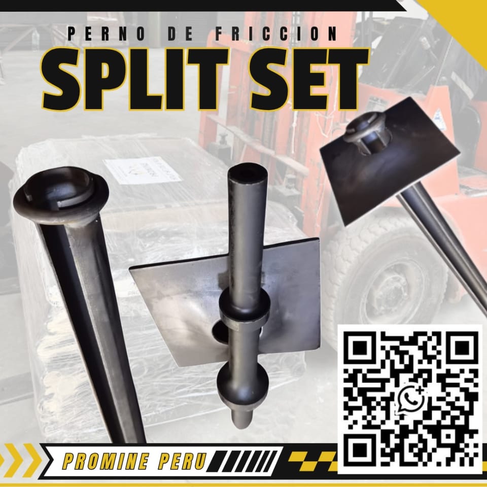 Sistema de Anclaje Split Set - Geomecánica - Lima